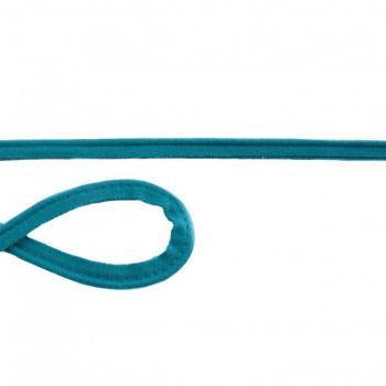 Baumwoll Jersey Paspelband Breite 10 mm Petrol